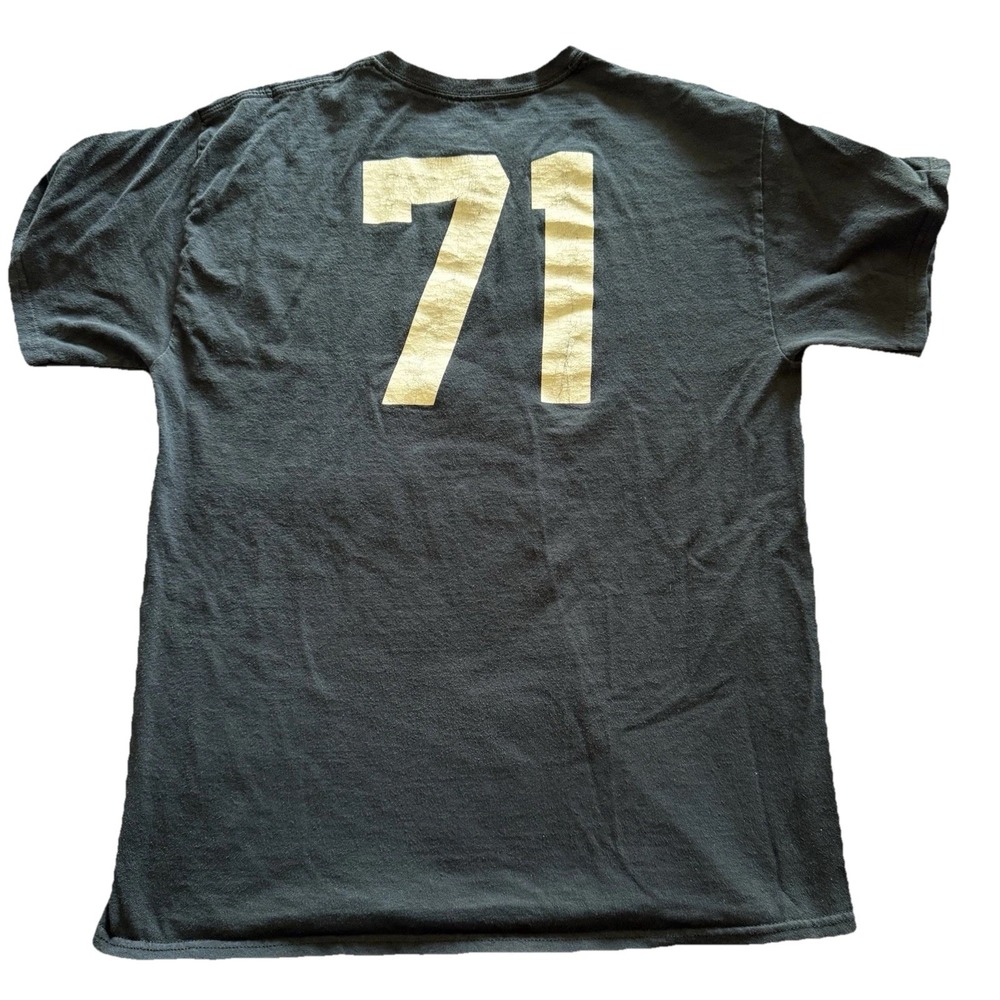 Tupac Shakur Memorial 1971-1996 Bravado Graphic Tee Black Size Large Rap Tee - Picture 7 of 7